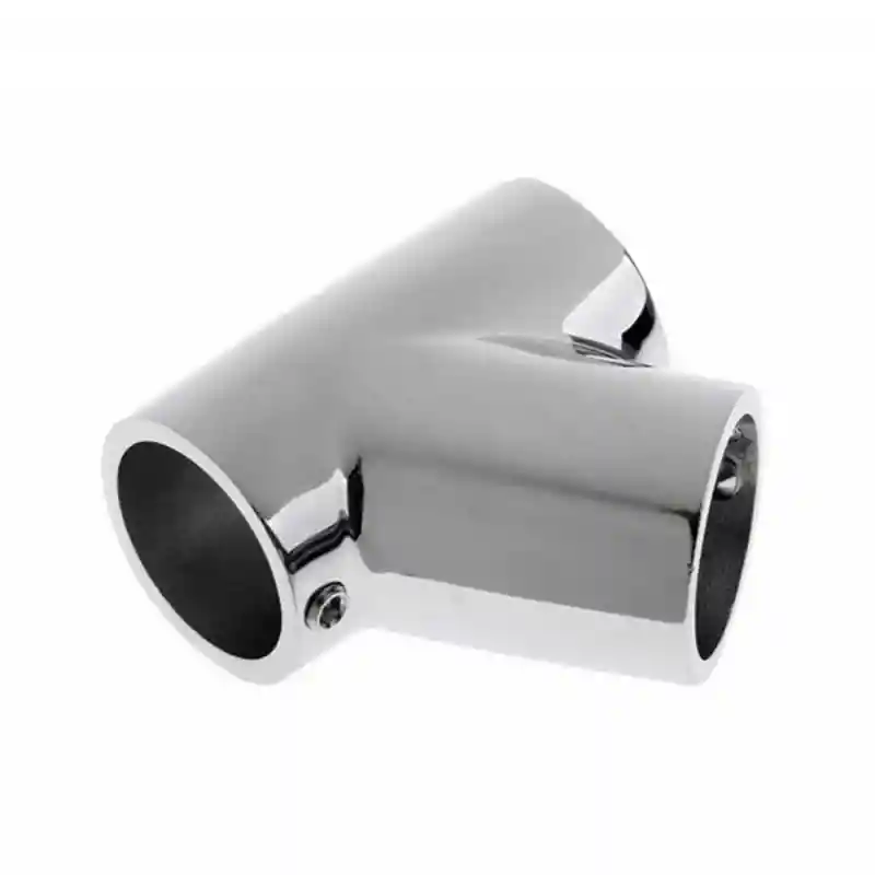  Vardavela Ara Parçası Krom Bağlantı T 60 Derece Çap 25mm