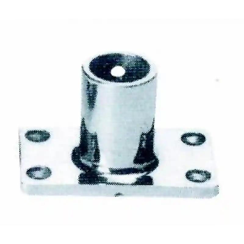 Vardavela Ayağı, Dikdörtgen Taban, 90O, Aısı 316, Ç: 25mm