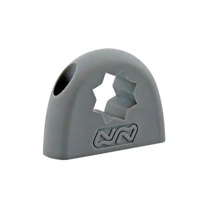 Vinç Kolu Tutamağı, Yanyüzey Monaj, Kuvv. Naylon, L.60mm, W.19mm, H.45mm, Gri