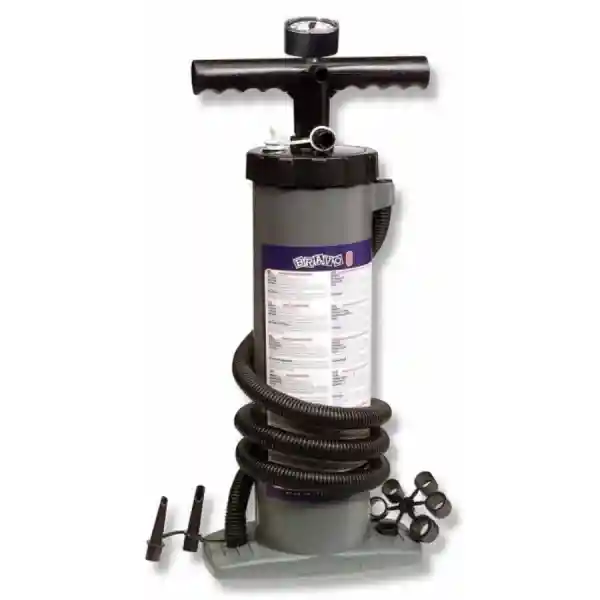 Bravo 6M Şişme Bot Pompası 2X2500CC - Manometreli