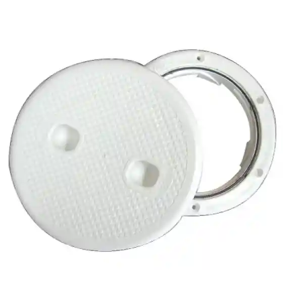  Kontrol Kapağı Ayrılabilir Kapaklı Ις Ø 132mm, Beyaz