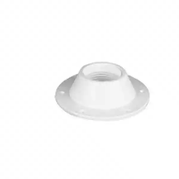 Table Bottom Plate, Deck-Mount, Ø 190mm-Η.55mm, Beyaz