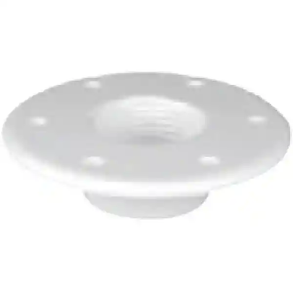 Table Bottom Plate, Flushmount, Ø 190mm-Η.10mm, Beyaz