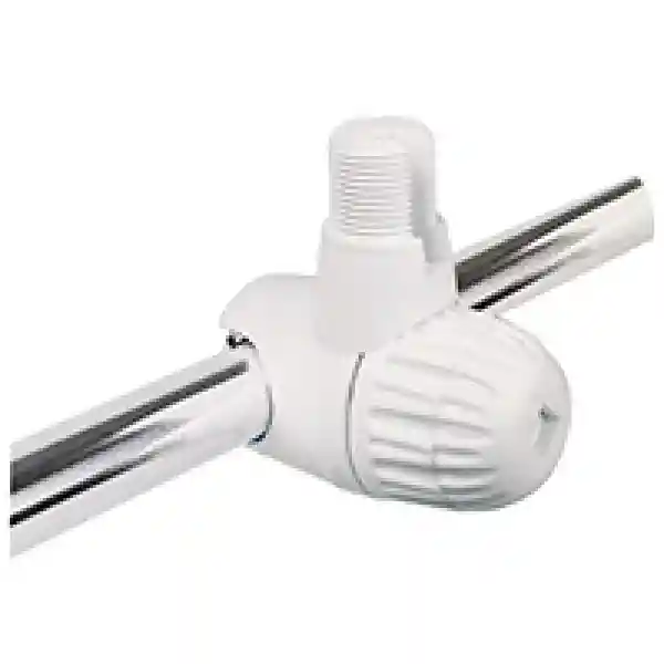 Anten Braketi Vardevela Ø 18-27mm, Plastik, Beyaz