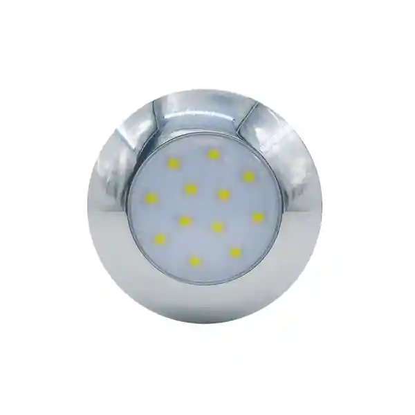 Aqualed Tavan Lambası, 12 Leds, 12V-28V, Krom