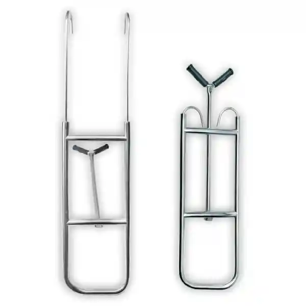 Burun Merdiveni, Paslanmaz, 3 Bas., İnox 316, 225X930mm