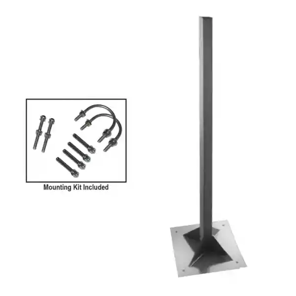 Can Simidi Yuvası İçin Ayaklı Montaj Direği