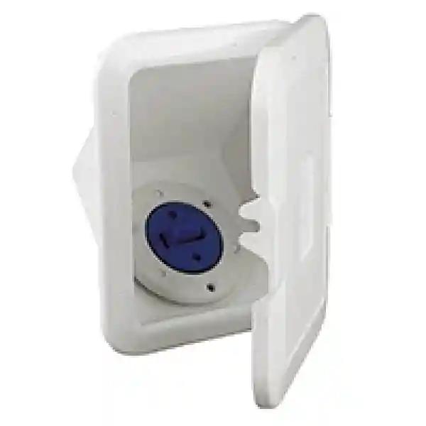 Case W/Deck Filler For Fuel, W/Lid, Ø 38mm Hose, Beyaz