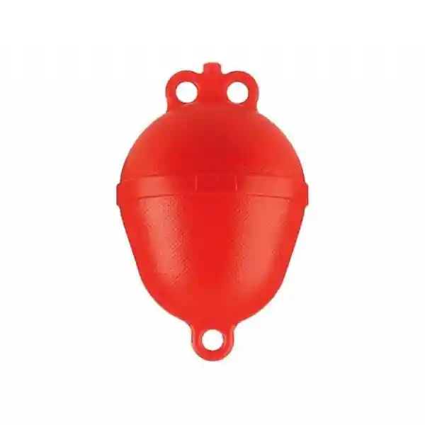 CANSB Çift Bağlama Halkalı Armut Şamandıra (kırmızı)