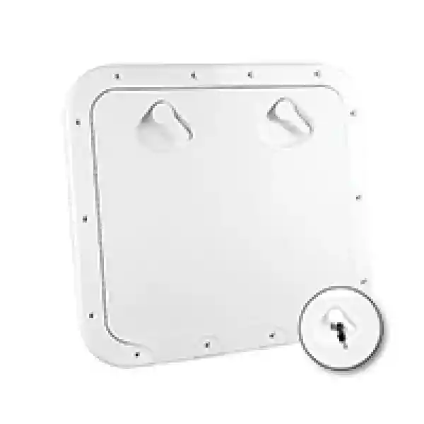 Classıc Hatch Kilitli, Beyaz, 463X517mm