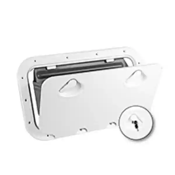 Classıc Hatch Saklama Çantalı & Kilitli, Beyaz, 355X600mm