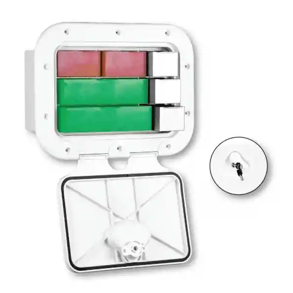 Classıc Saklama Hatchi Çekmeceli & Lock, Beyaz, 275X375mm