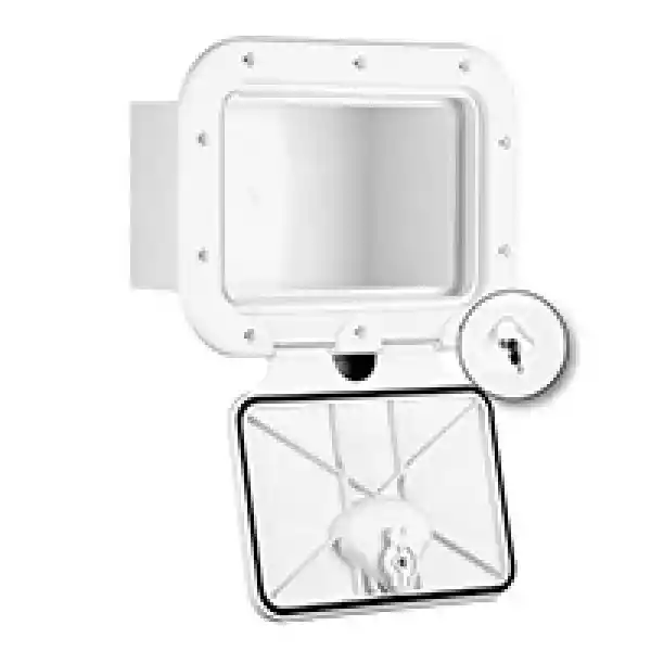 Classıc Saklama Hatchi Kilitli, Beyaz, 275X375mm