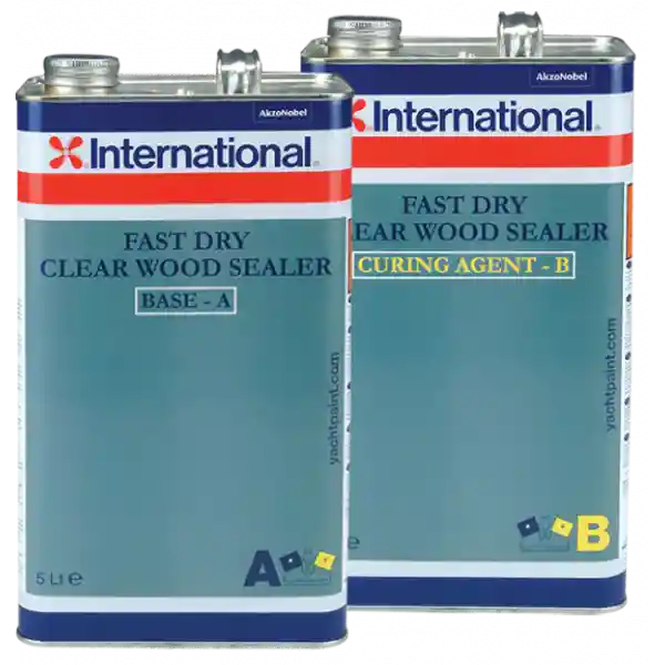 international Clear Wood Sealer Fast Dry - 10 Lt