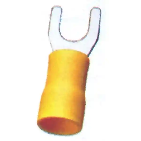 Düz U Yüzey Bağlayıcı,Sarı -5,3mm2,2,5-6mm2 20 Adt