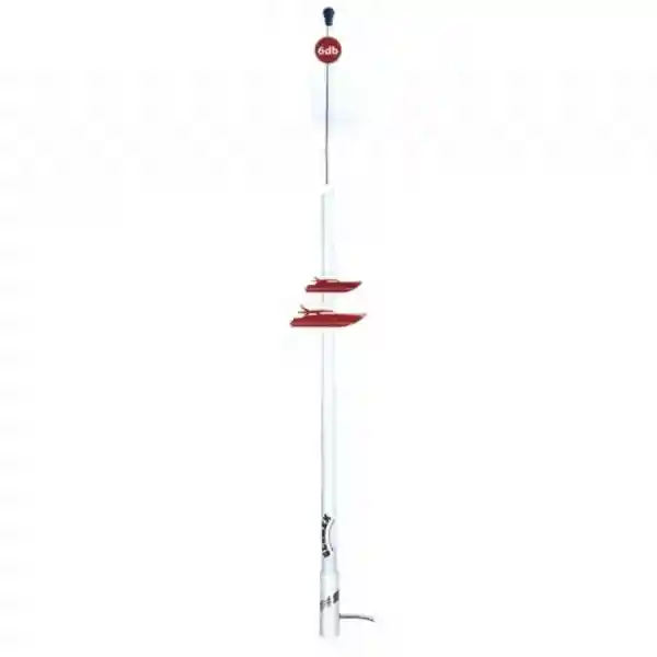 GLOMEX VHF Telsiz Anteni / RA 1206 NY Fiber Glas / 2.4 Mt.