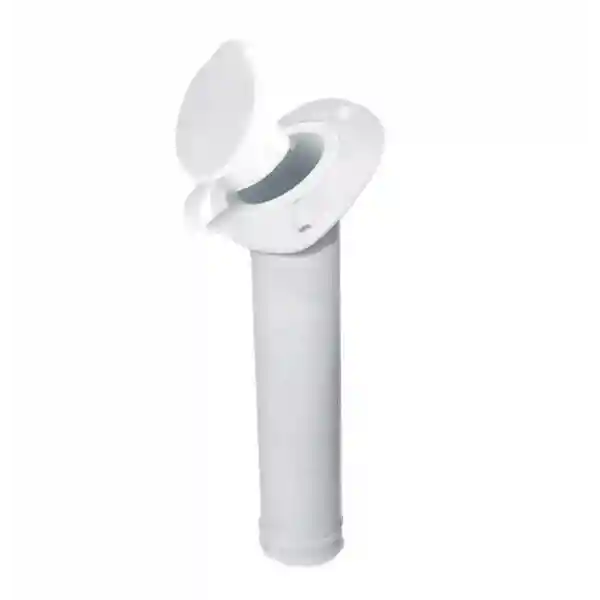  Gömme Olta Ayağı, Kapaklı, Plastik Beyaz