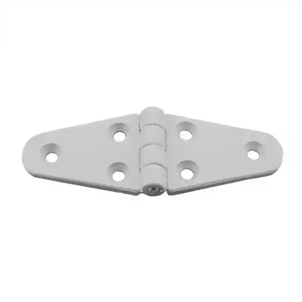 Menteşe Polyamid, Double Oval, 110X40X4.5mm, Beyaz