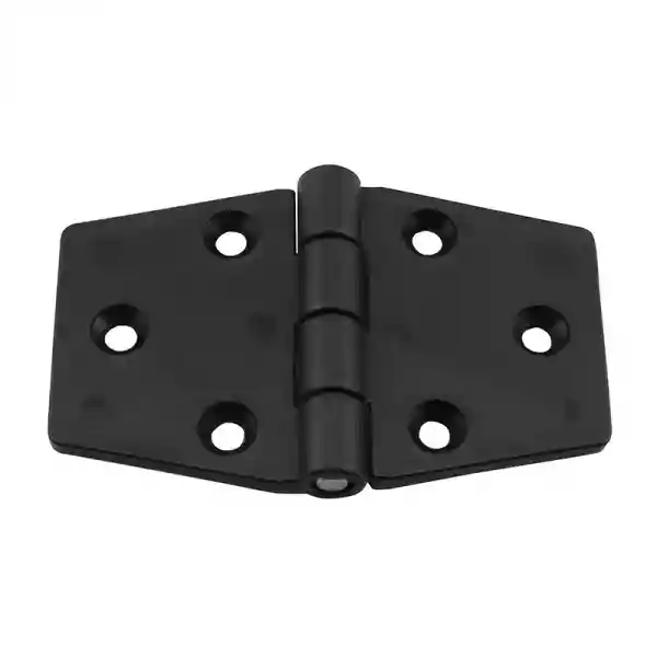 Menteşe Polyamid, Hexagonal, 95X60X4.5mm, Siyah