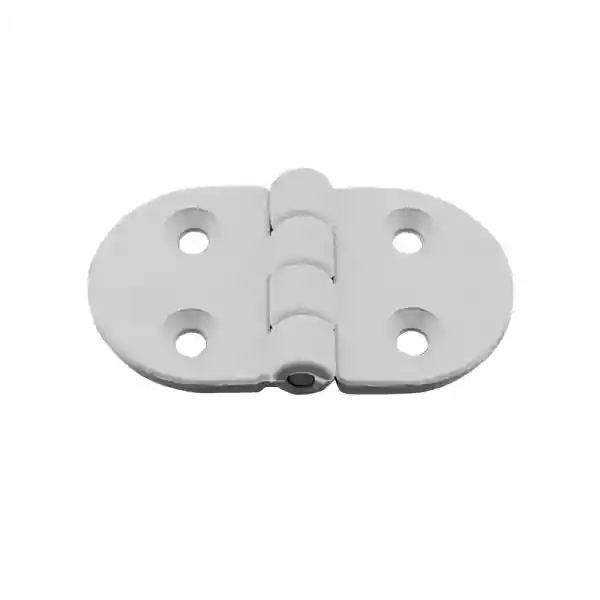 Menteşe Polyamid, Round, 70X40X4.5mm, Beyaz