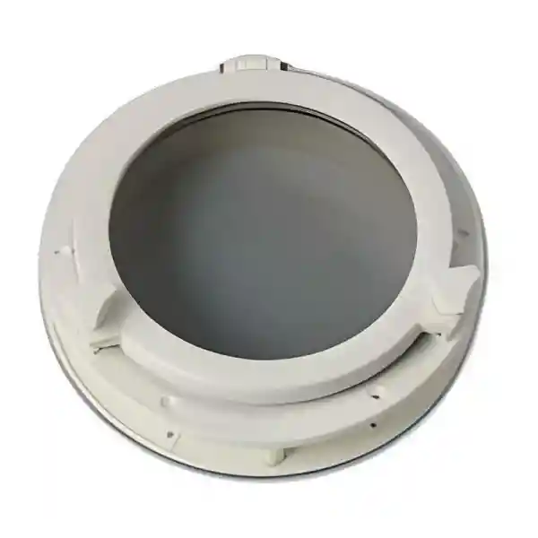  İçten Montajlı Plastik Yuvarlak Lumboz 215mm Kırık Beyaz