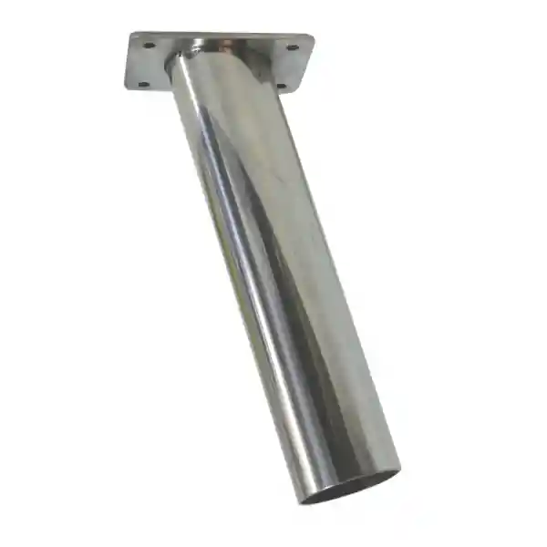 Kamış Tutucu (Güverte Tipi),İnox 316, L232mm, W51mm, Ø 44,5mm