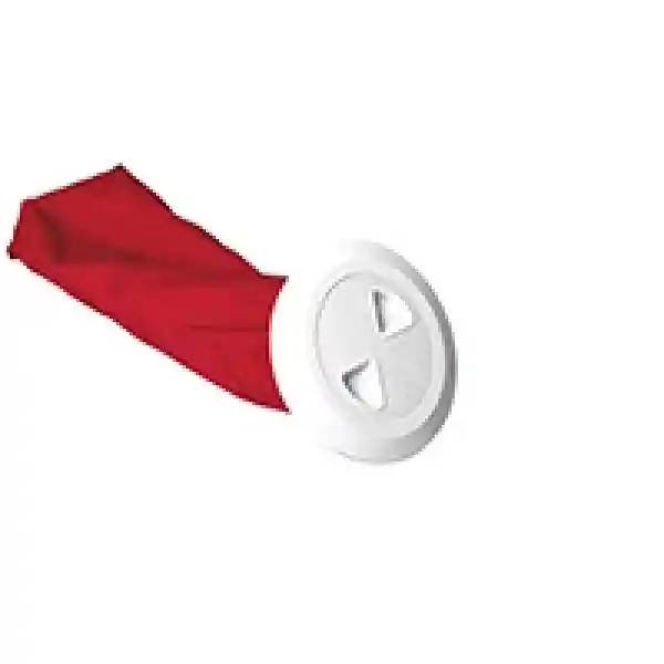 Kontrol Kapağı, Yuvarlak, Ayrılabilir Çantalı,, Beyaz, İç. Ø 133mm