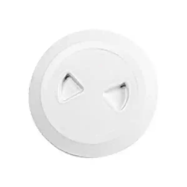 Kontrol Kapağı, Yuvarlak, Beyaz, İç. Ø 108mm