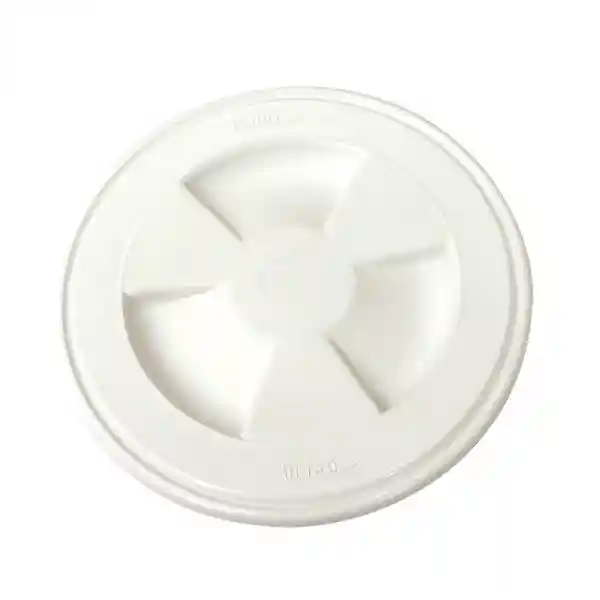 Kontrol Kapağı, Yuvarlak, Beyaz, İnt. Ø 130mm