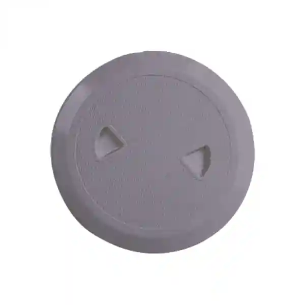 Kontrol Kapağı, Yuvarlak, Gri, İç. Ø 133mm