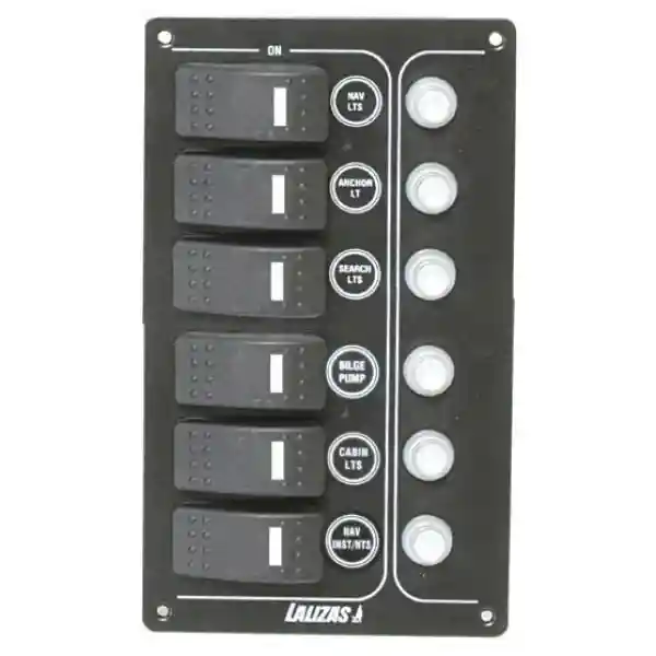 Kontrol Paneli Sp6 Offshore,İşıklı Su Geçirmez 6