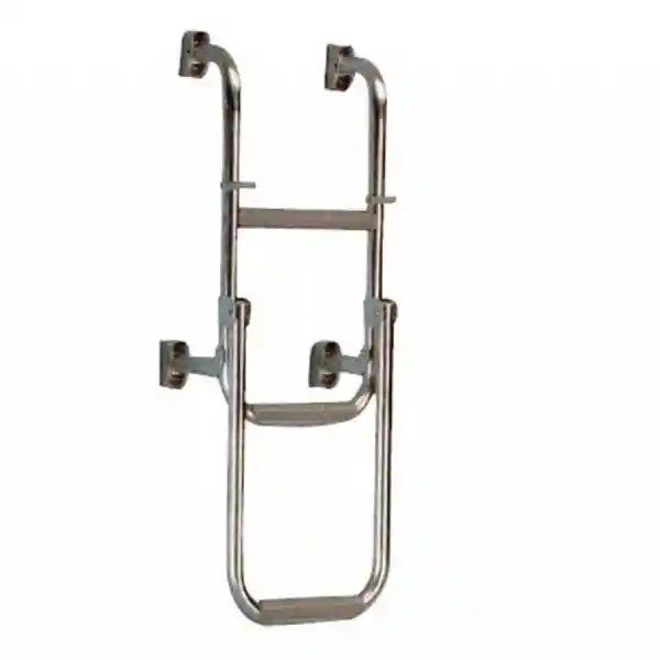  Krom Katlanır Merdiven 2+1 Basamaklı