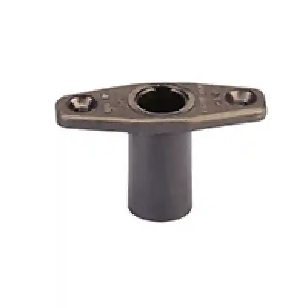 Oarlock Socket, Top-Mount, Siyah