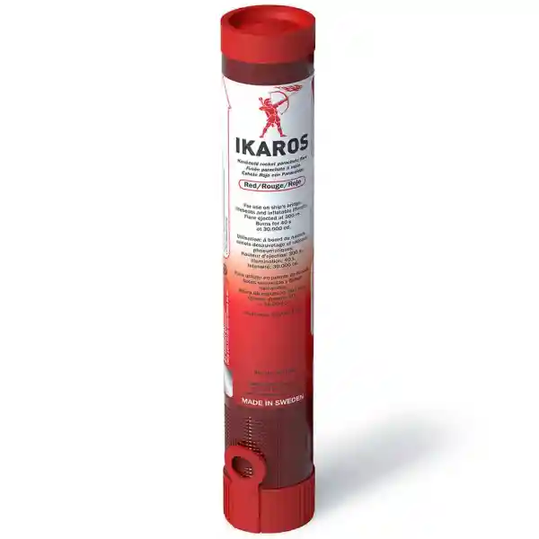 İkaros Paraşütlü İşaret Fişeği Kırmızı