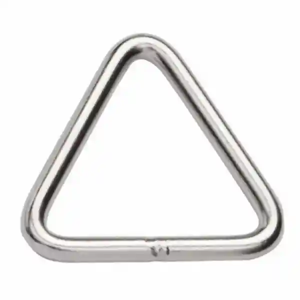  Paslanmaz Krom Üçgen Mapa - 10 mm