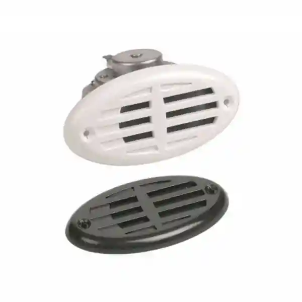  Plastik Gömme Korna 12V Beyaz