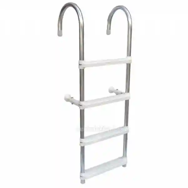  Portatif Katlanabilir Alüminyum Tekne Merdiveni 5 Basamak 115cm