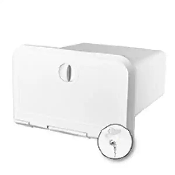 Saklama Hatchi - Vhf/Radiocd, Kilitli, 180X285X255mm, Beyaz