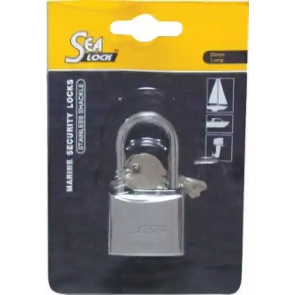 Sea Lock Marin Asma Kilit, Uzun Kelepçeli 25mm