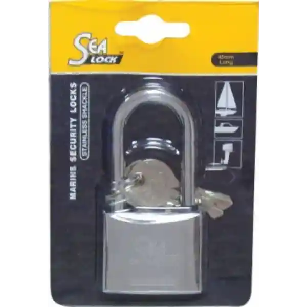 Sea Lock Marin Asma Kilit, Uzun Kelepçeli 40mm
