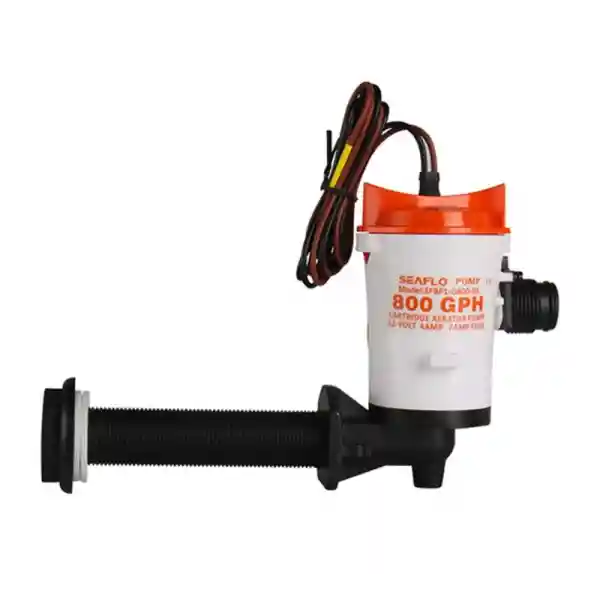 SEAFLO Livar Pompası 800 Gph 12V / 90° Açılı