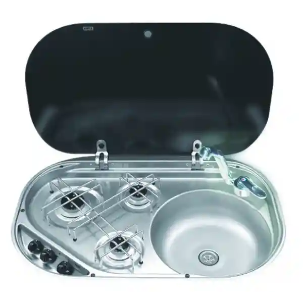 Smev 8323 Serisi Eviyeli Üç Gözlü Gazlı Ocak