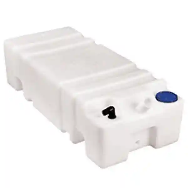 Soglıola Su Tankı 80L, Kapaksız, 45° Açılı Dolum Ağzı: Ø 38mm,L.1100mm