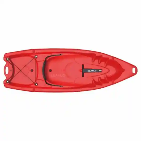 SEAFLO Tek Kişilik Polietilen Sert Kano - Kırmızı