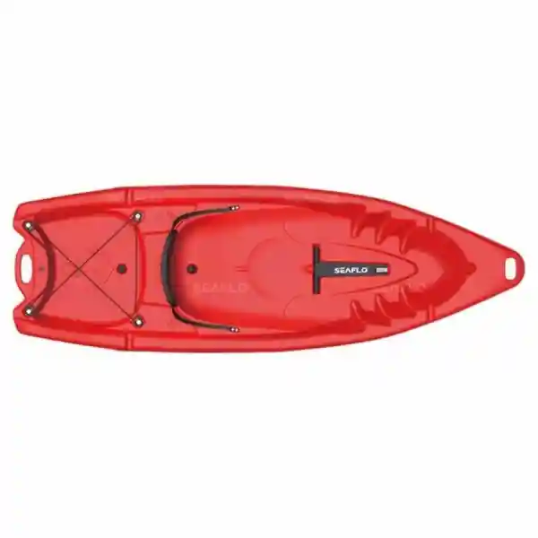 SEAFLO Tek Kişilik Polietilen Sert Kano - Turuncu
