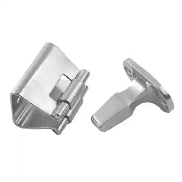  Tekne Kabini için Krom Kapı Stoperi Büyük