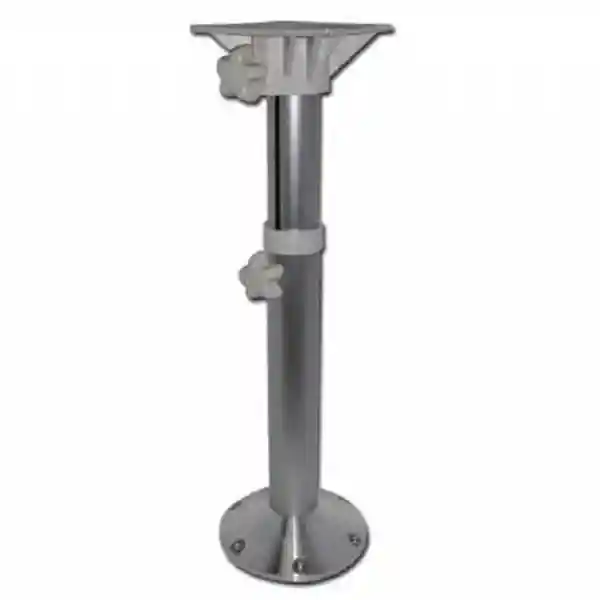  Teleskopik Koltuk Ayağı 51-78 cm - Metalik Beyaz