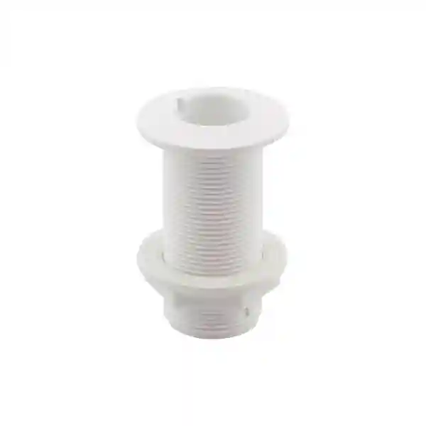 Thru-Hull Fitting 1 1/4, L98mm, Beyaz