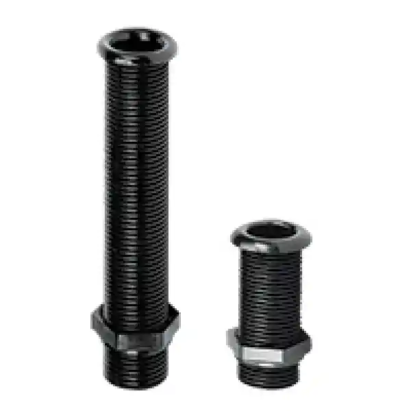 Thru-Hull Stand. Flange, 7/8,İnt. Ø 22mm, L62mm, Cream