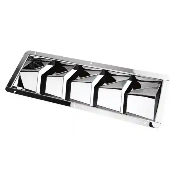  Yan Havalandırma, Paslanmaz Çelik, 8li 50X11cm